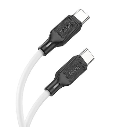 Hoco Cool 60W Silicone Charging Data Cable for Type-C to Type-C X90