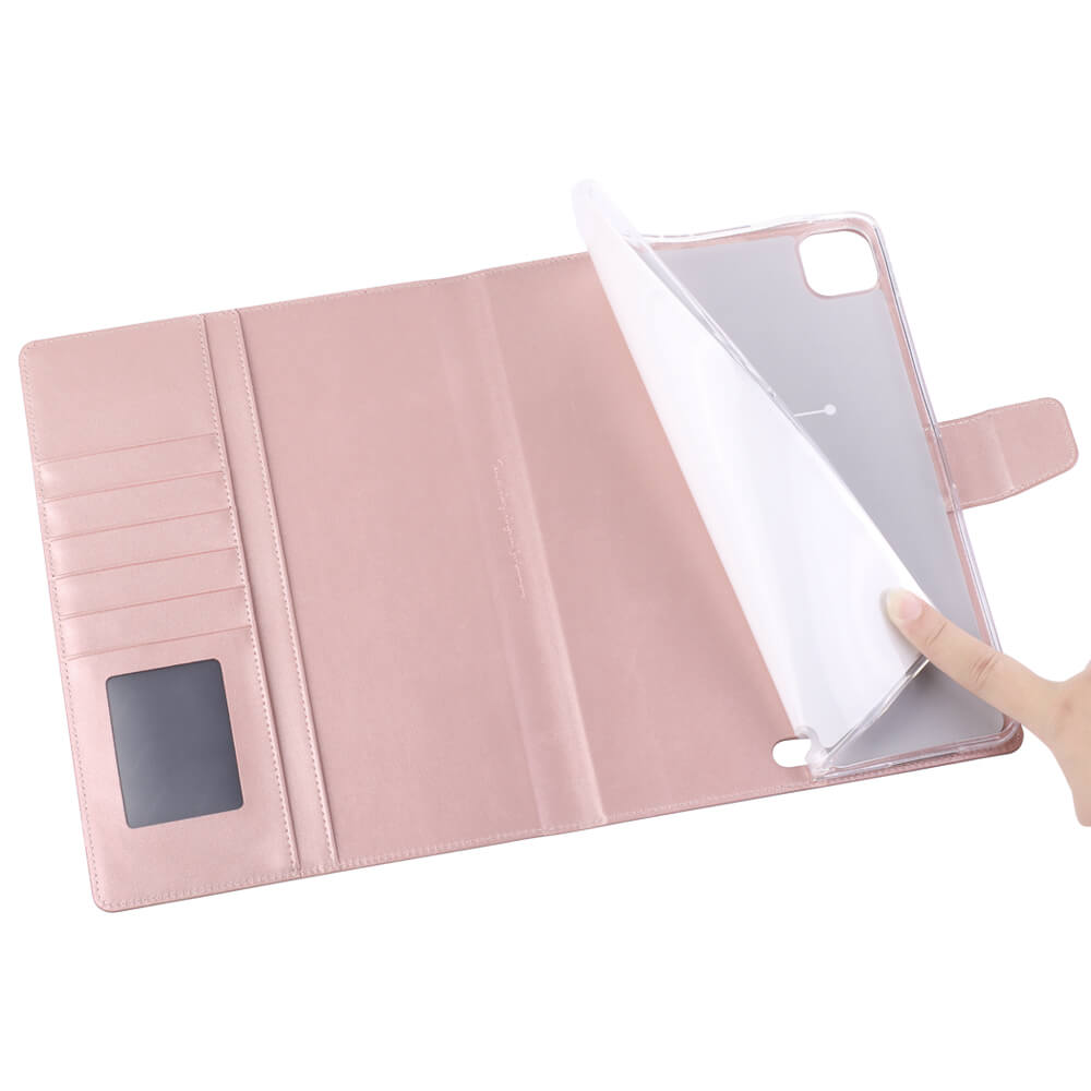 Compatible with Samsung Tab A9+ Luxury Hanman Leather Wallet Flip Case Cover
