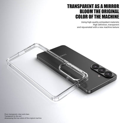 Compatible with Samsung S26 2026 Aurora Series Crystal Transparent Phone Case