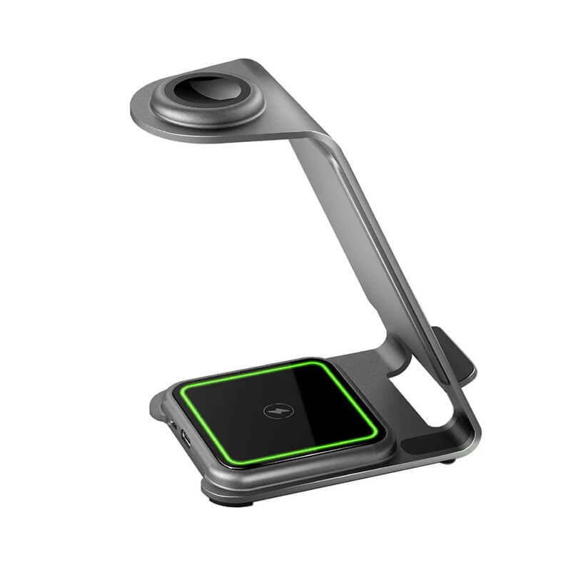 Desktop 3-in-1 Compatible with Phone Samsung Watch Earbuds 15W Fast Wireless Charging Stand