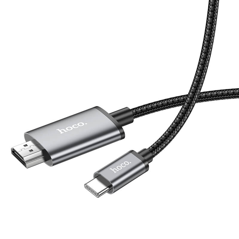 Hoco USB-C to HDMI 4K Video Cable for Laptops & Tablets 2M/6.6ft
