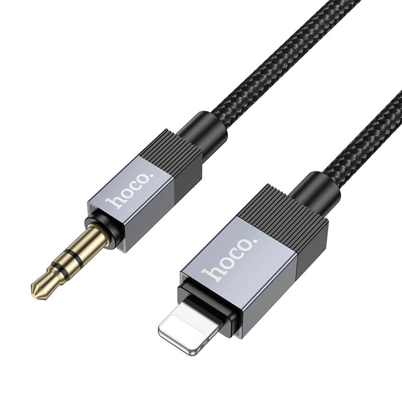 Hoco Lightning to 3.5mm Audio Nylon Braided Cable 1m UPA32A