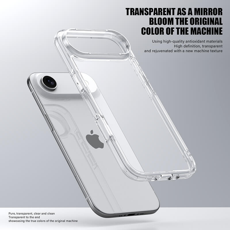 Aurora Series Crystal Transparent Compatible with iPhone 17 Air Case