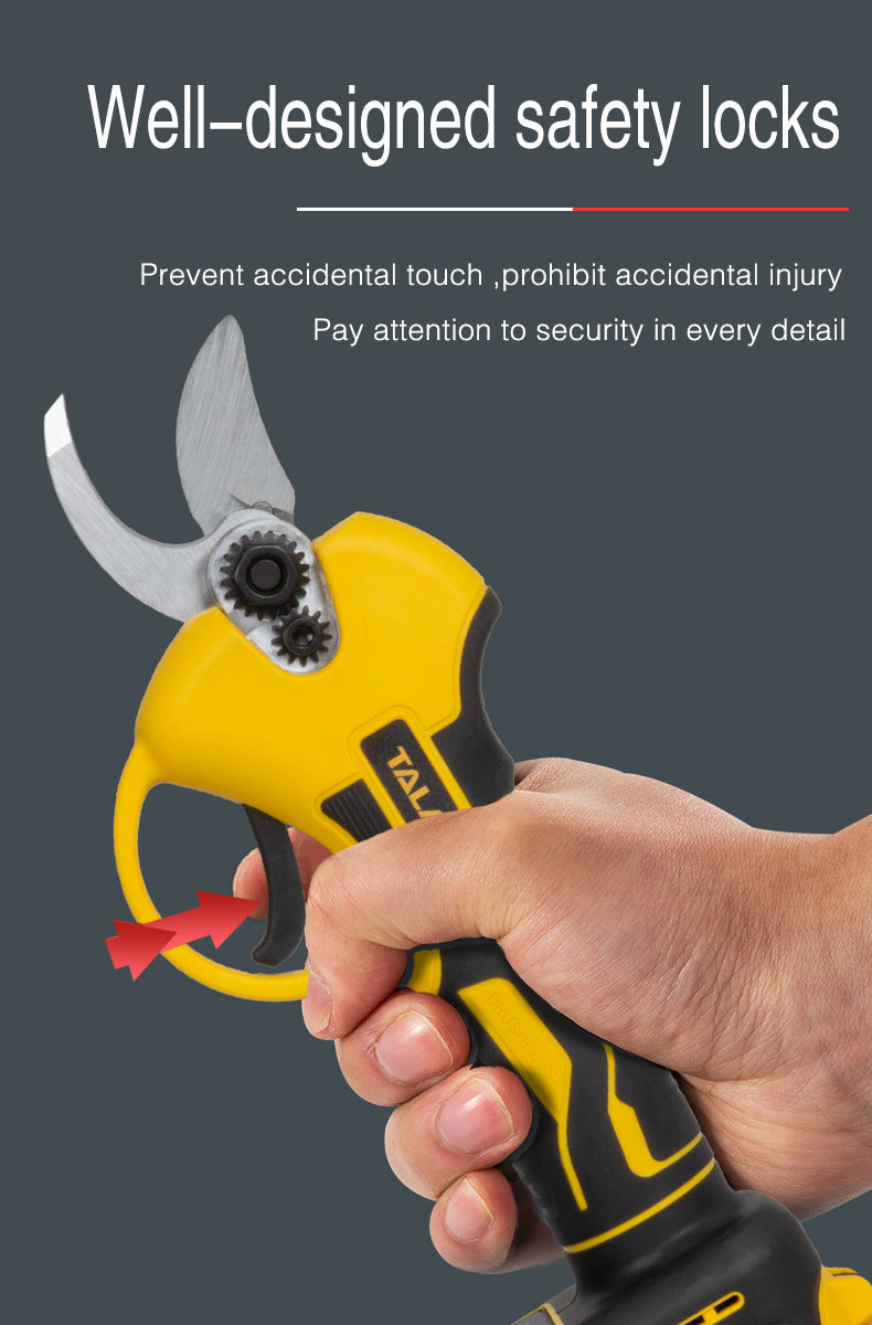 Cordless Electric Branch Scissors 25mm Pruning Shear Cutter