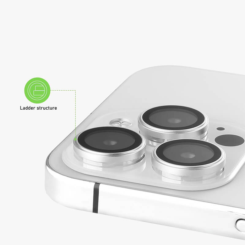 Suitable for Phone Series Halosure Multicolor Tempered Glass Individual Camera Lens Protector