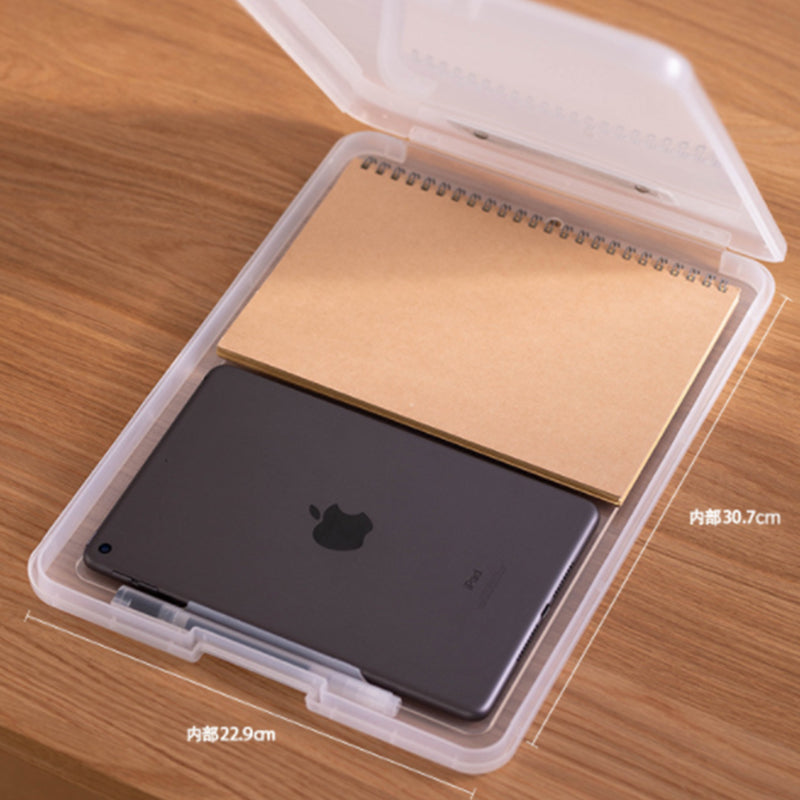 Plastic Storage Clipboard with Low Profile Clip Heavy Duty Clipboards white