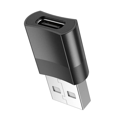 Hoco USB Male to Type-C Female USB2.0 Adapter UA17