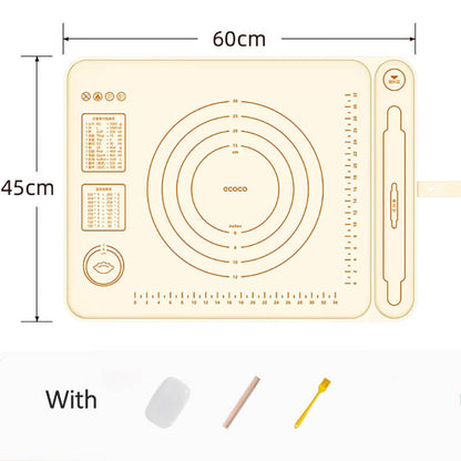 Mobie Food Grade Silicone Baking Mat for Kneading and Rolling 60x45cm E23123