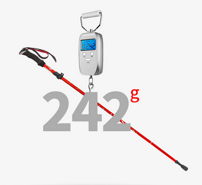 Aluminum Alloy Folding Ultralight Trekking Poles HBXK1011