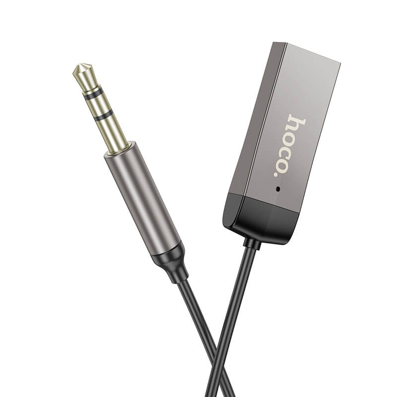 Hoco E78 Benefit In Car AUX Bluetooth Audio Receiver with Cable E78