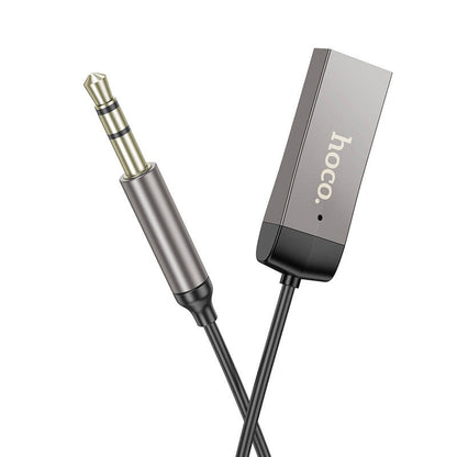 Hoco E78 Benefit In Car AUX Bluetooth Audio Receiver with Cable E78