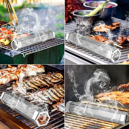 Premium Pellet Smoker Tube for All Grill Electric Gas Charcoal or Smokers