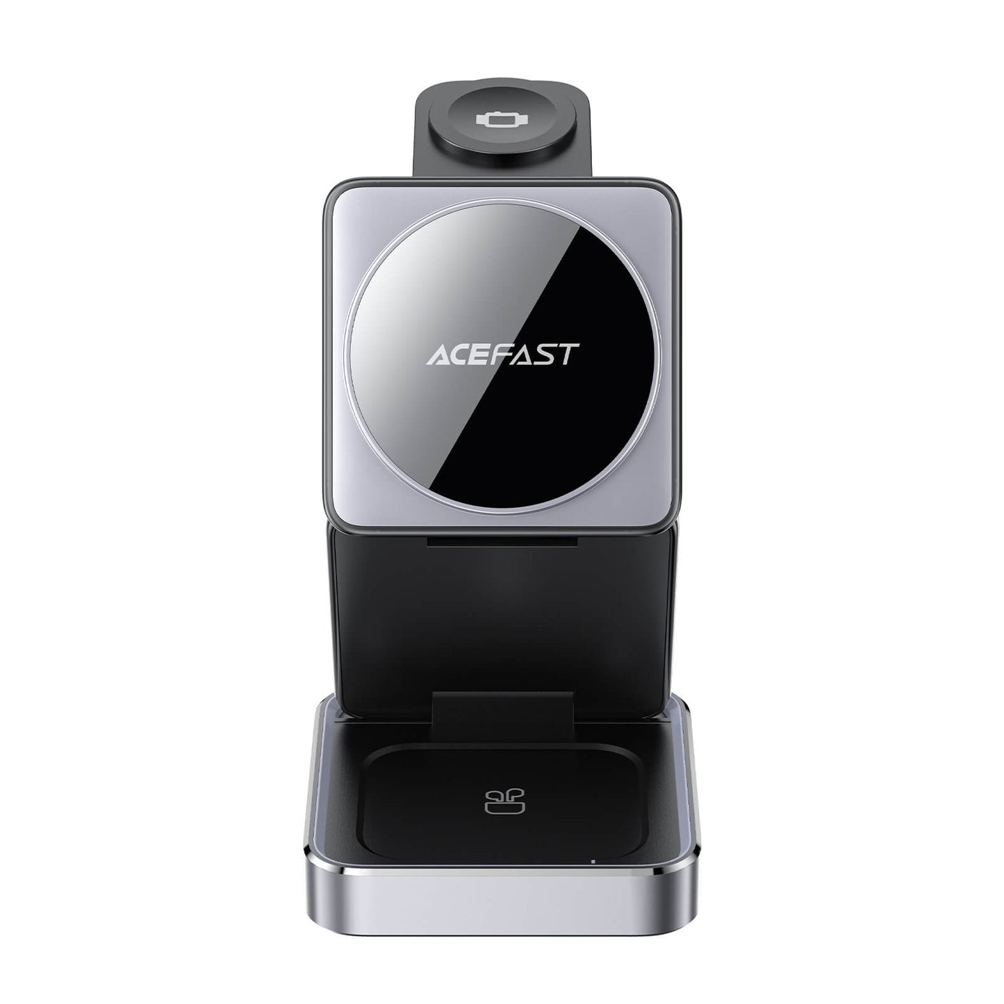 Acefast 3-in-1 15W Foldable Wireless Magnetic Charging Stand with Ambient Light E20