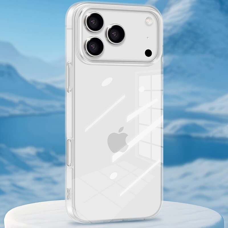 Compatible with iPhone 17 Pro X-Level Oxygen Series Transparent Thin Soft Case