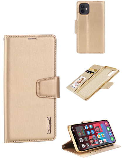 Suitable for Phone Hanman Mill Series Leather Wallet Flip Case