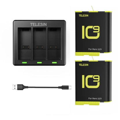 TELESIN Battery Charger Used For GoPro 11/10 /9 (Battery no included)