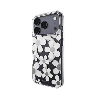 Compatible with iPhone 17 Pro Fleur 3D Patterned Series Shockproof Magnetic Phone Case