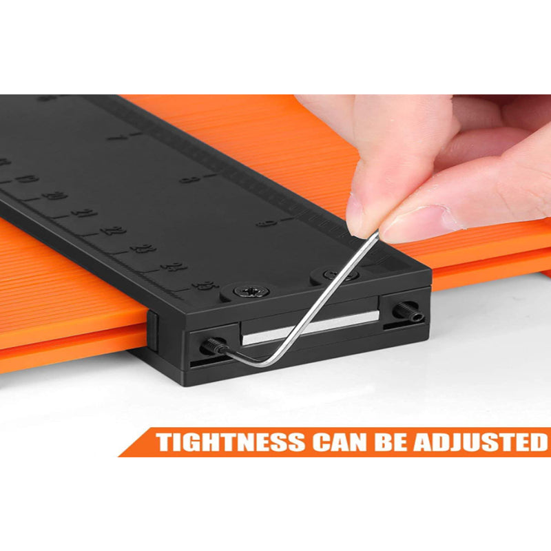 Contour Gauge Profile Tool with lock Master Outline Gauge Measuring Simple ... 2