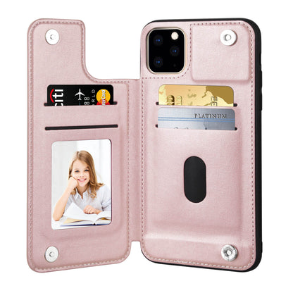 Compatible with iPhone 8 Mika Series PU Leather Wallet Stand Case with Magnetic Close