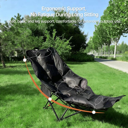 Adjustable Moon Lounge Chair – Folding Reclining Chair