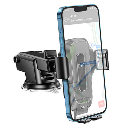 Hoco Wise Automatic Induction Wireless Fast Charging Car Phone Holder HW3