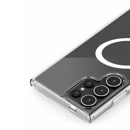 Crystal Shield Series Magnetic Clear Compatible with Samsung S24 Plus 2024 Case