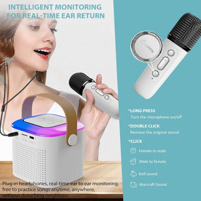 Portable Bluetooth Karaoke Speaker with Wireless handheled Microphones S