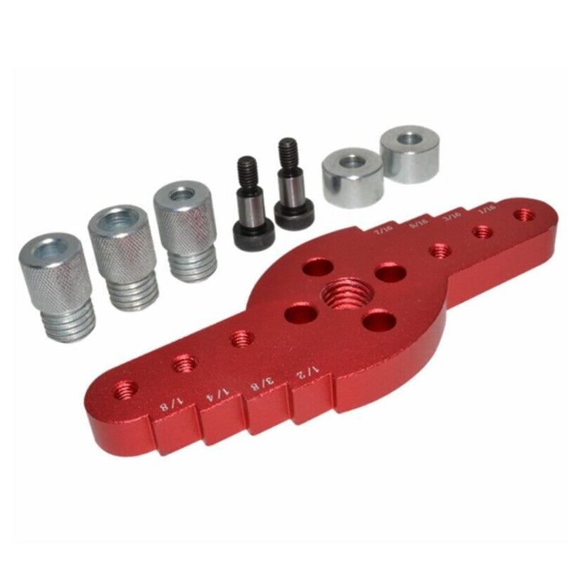 Woodworking center punching locator, wood board punching and marking two-in... 4