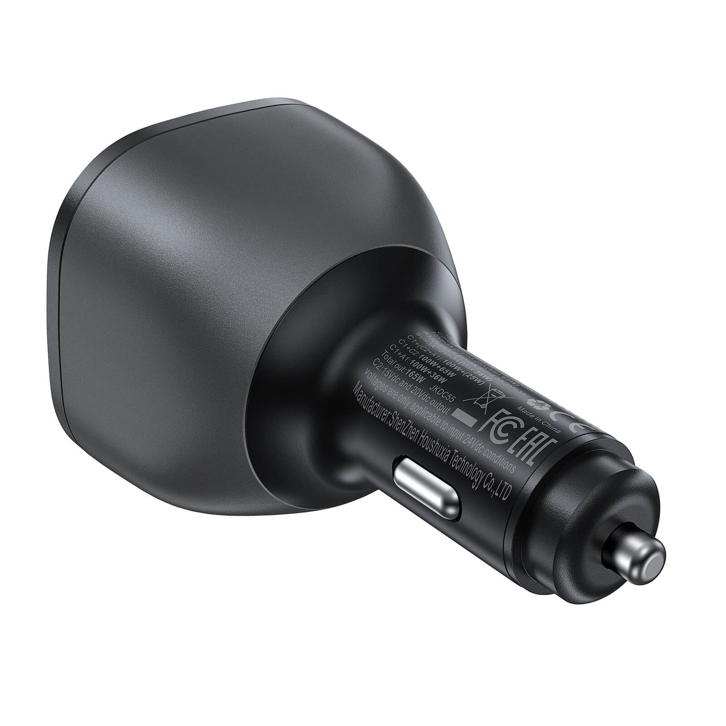 Acefast Multi-Port Fast Car Charger Type-C & USB-A 165W (100W+65W) B14