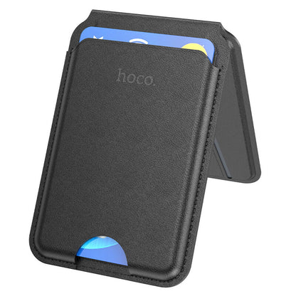 Hoco Leather Wallet Magsafe Card Bag Phone Stand