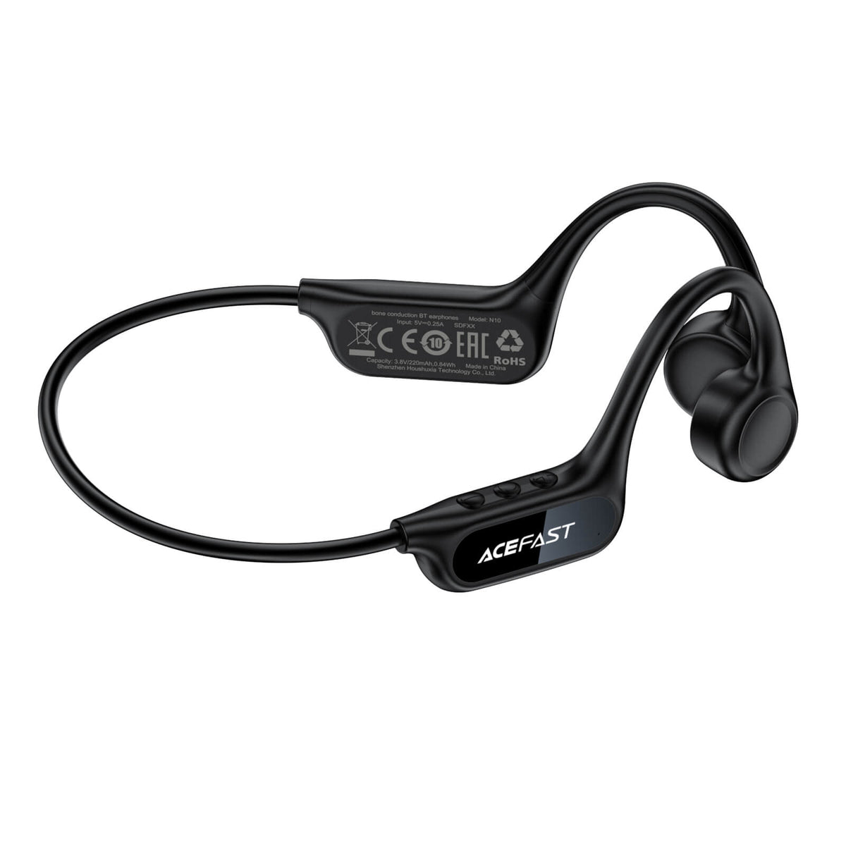 Acefast Bone Conduction IP68 Waterproof 8GB Built-in Memory Earphones N10