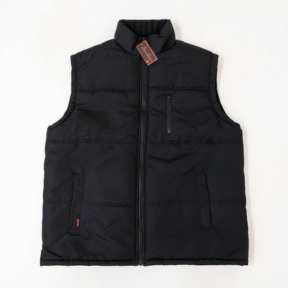 Marked Size 3XL Vest/Sleeveless Thermal Jacket Black