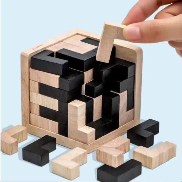 3D Cube Puzzle