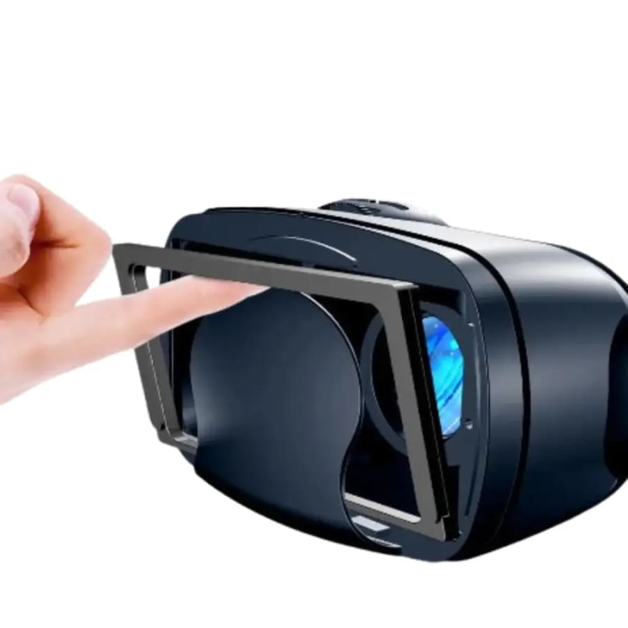 3D VR Headset with Headphones & Controller (VRG Pro+)