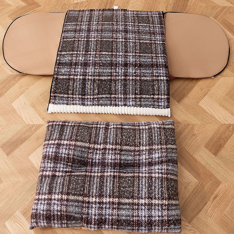 Large Size Cave Style Cozy Winter Dog Bed Warming Cat