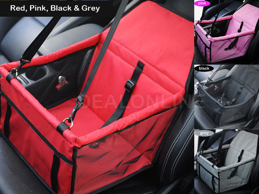 Waterproof Pet Cat Dog Car Seat Cover -  4 Colours