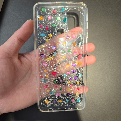 Blink Stone Back Shockproof Compatible with Samsung A21s 2020 Case