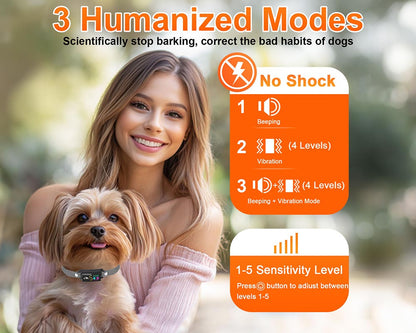 Smart No-Bark Dog Training Collar