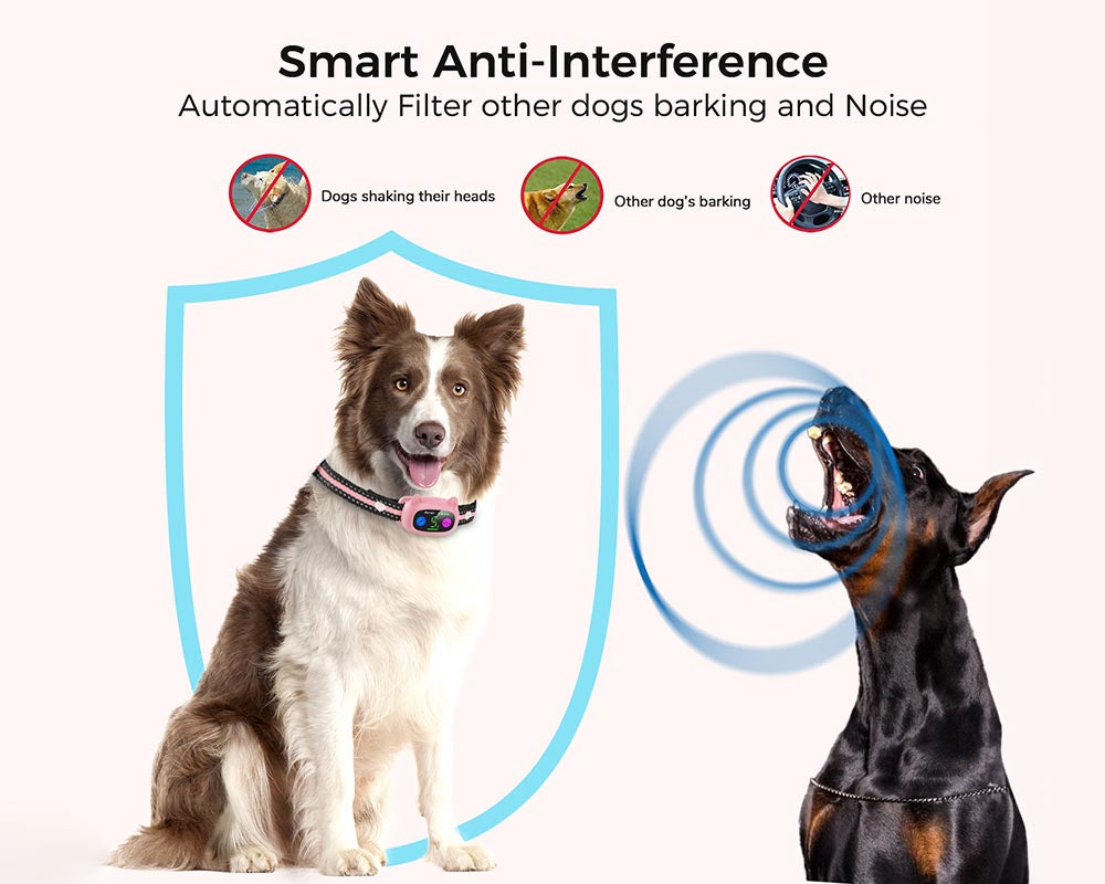 Smart No-Bark Dog Training Collar