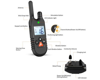 Dog Training Collar with LED Light