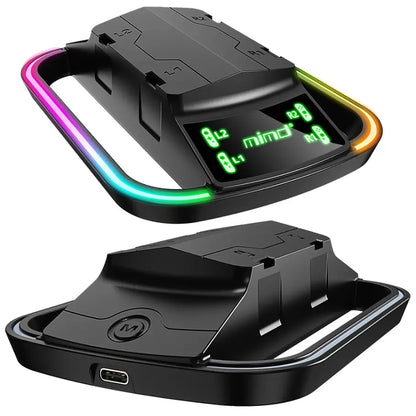 4-in-1 RGB Charging Dock | Joy-Con Controller Charging Stand for Nintendo Switch