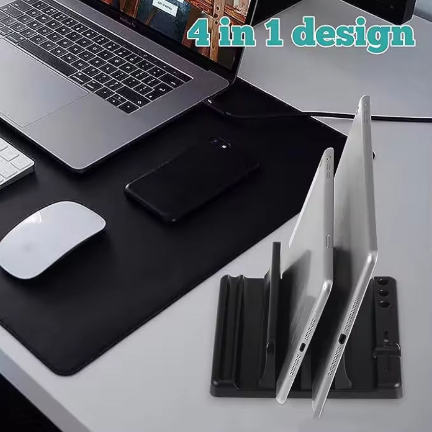4 in 1 Vertical Laptop Stand for Desktop Notebook Dock