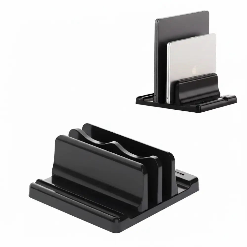 4-in-1 Vertical Laptop Stand | Multi-Device Desktop Holder for Laptops, Tablets & Notebooks