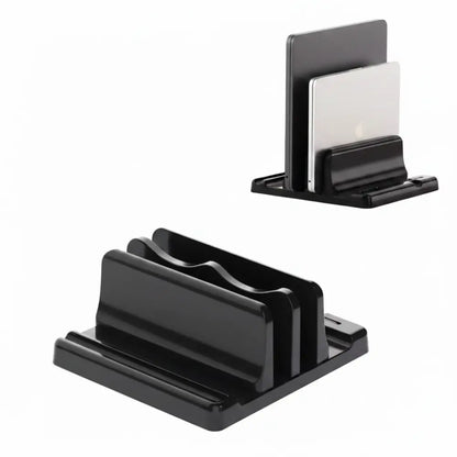 4-in-1 Vertical Laptop Stand | Multi-Device Desktop Holder for Laptops, Tablets & Notebooks