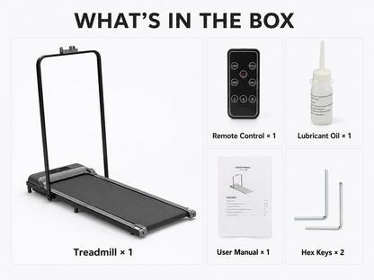 Electric Treadmill Under Desk Walking Home Gym Exercise Fitness Foldable