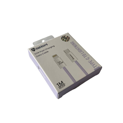 Maxguard 30W Type-C To Lightning Cable (Available in 4 colours)