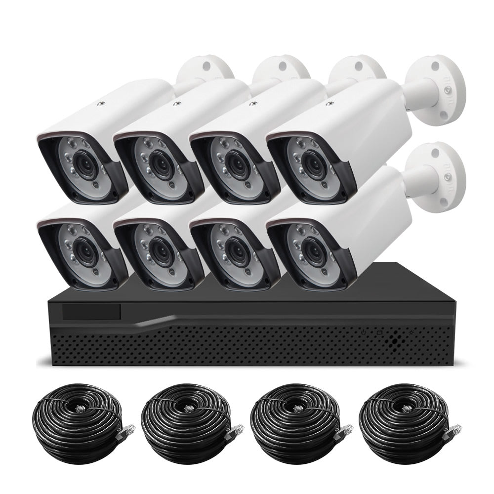 Security Camera System POE Camera CCTV 1TB Storage