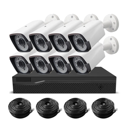 Security Camera System POE Camera CCTV 1TB Storage