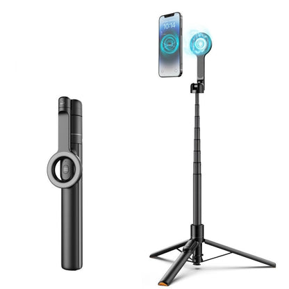 MagSafe Phone Selfie Stick with One-Touch Pop-Out Base