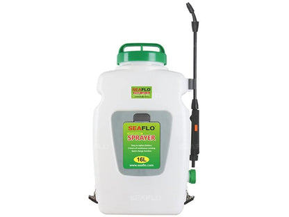 Back Pack Sprayer Seaflo 16 Litre Rechargeable Weed Sprayer